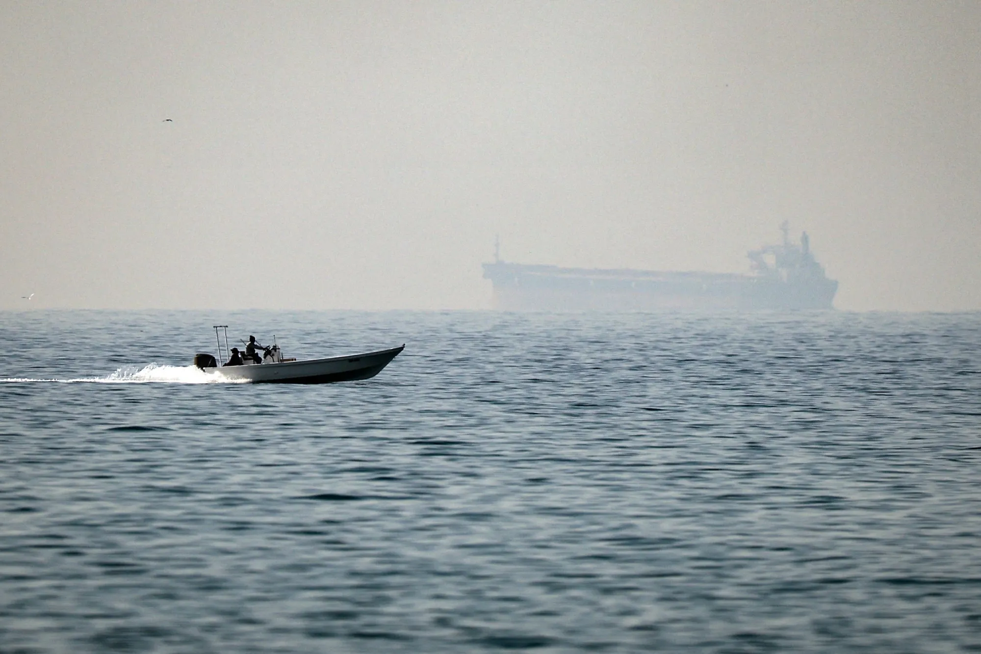 Iran begins laying mines in Strait of Hormuz