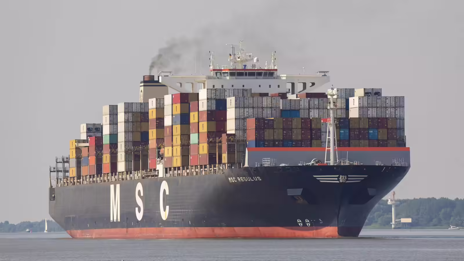 MSC container vessel